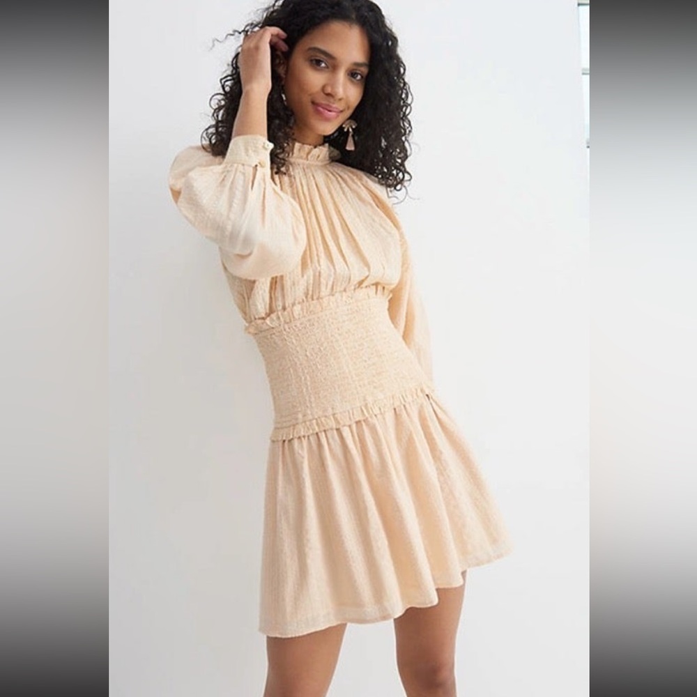 NWT Cleobella Magda Smocked Mini Dress